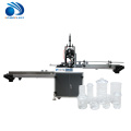 Automatic plastic pet bottle neck cutting machine